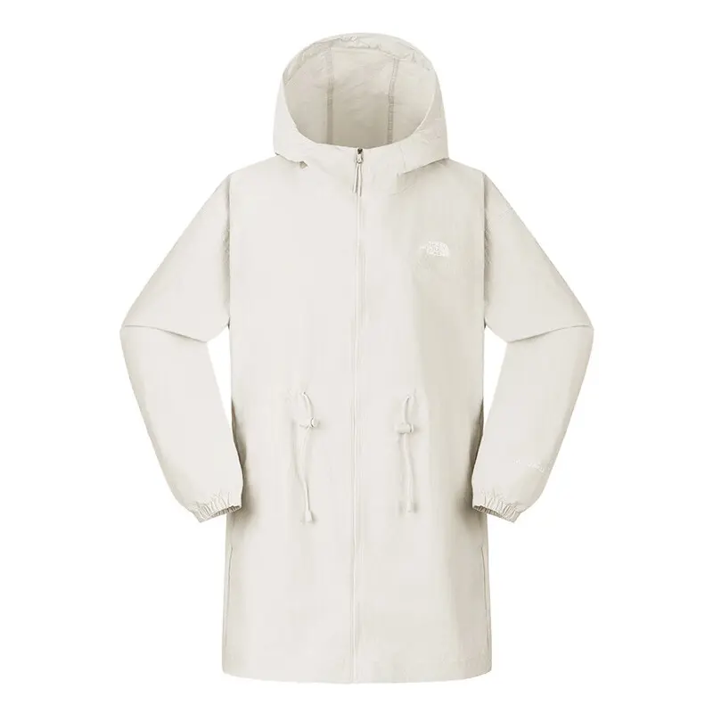 THE NORTH FACE Urban Exploration SS25 Breathable Windproof UV Protection Sun Protection Clothing Women's Dune White