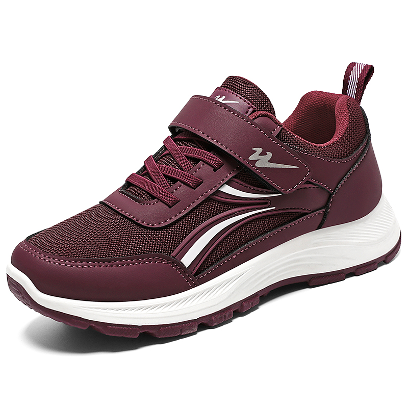 DOUBLE STAR 88 Spring Fall Elderly Shoes Solid Color Athletic Shoes All Season Travel Shoes Mesh
