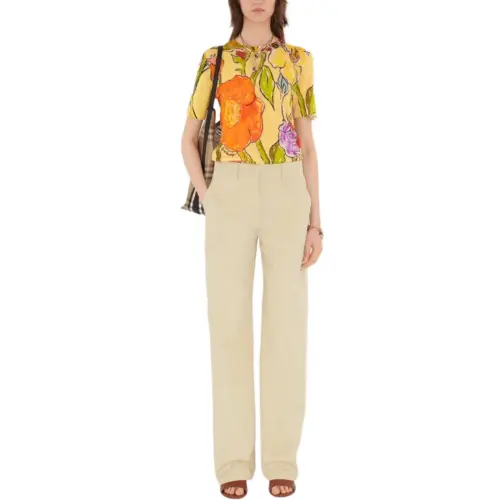 Burberry FW25 Shirt Women's Yellow