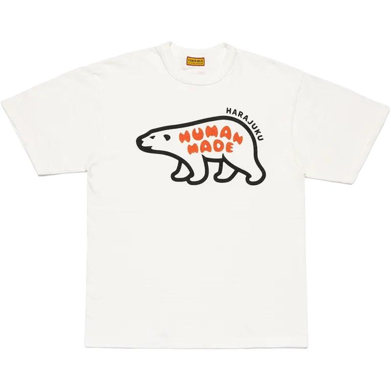 Футболка Human Made HUMAN MADE SS25 T (белая с принтом) — фото 2