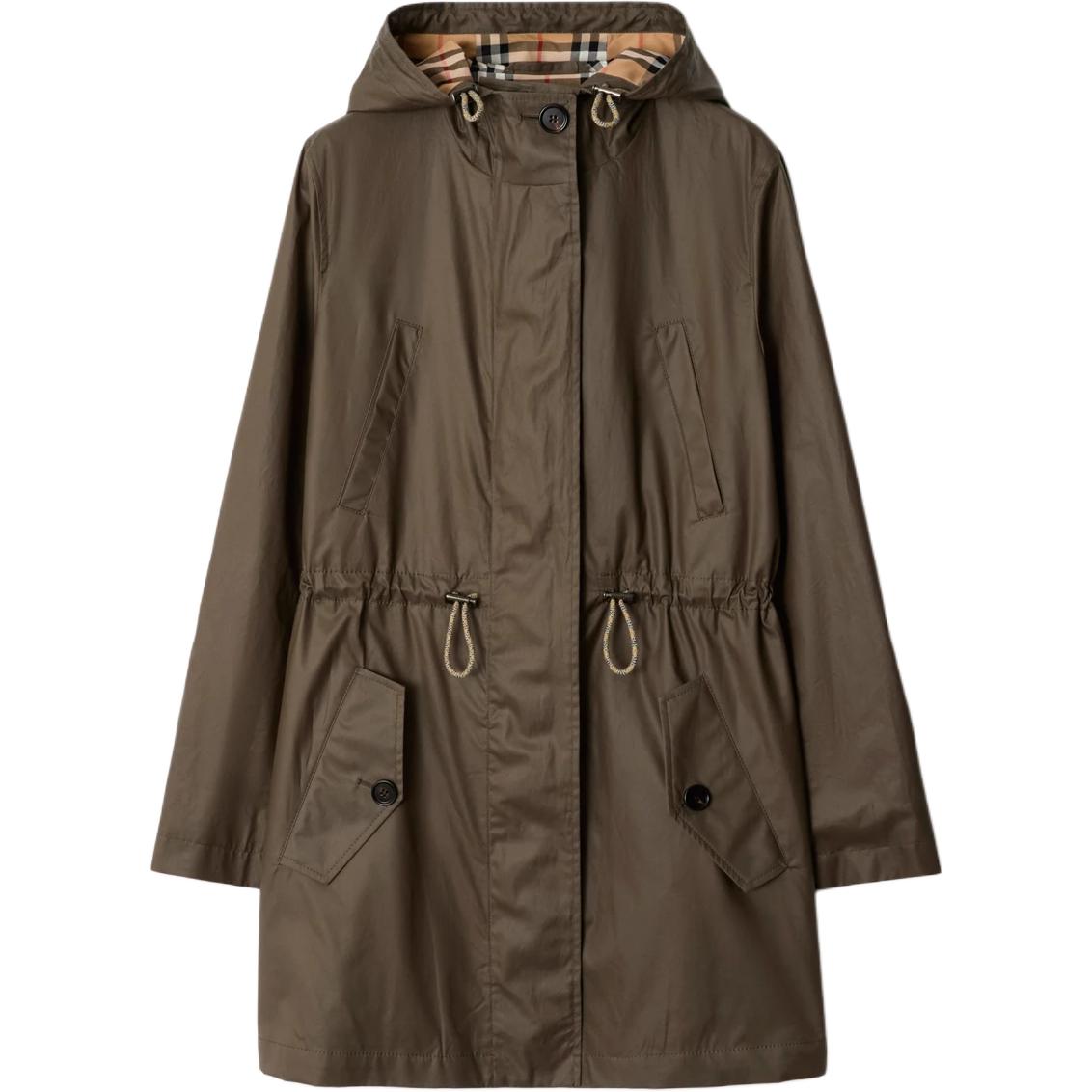 Женская куртка Burberry (коричневая)