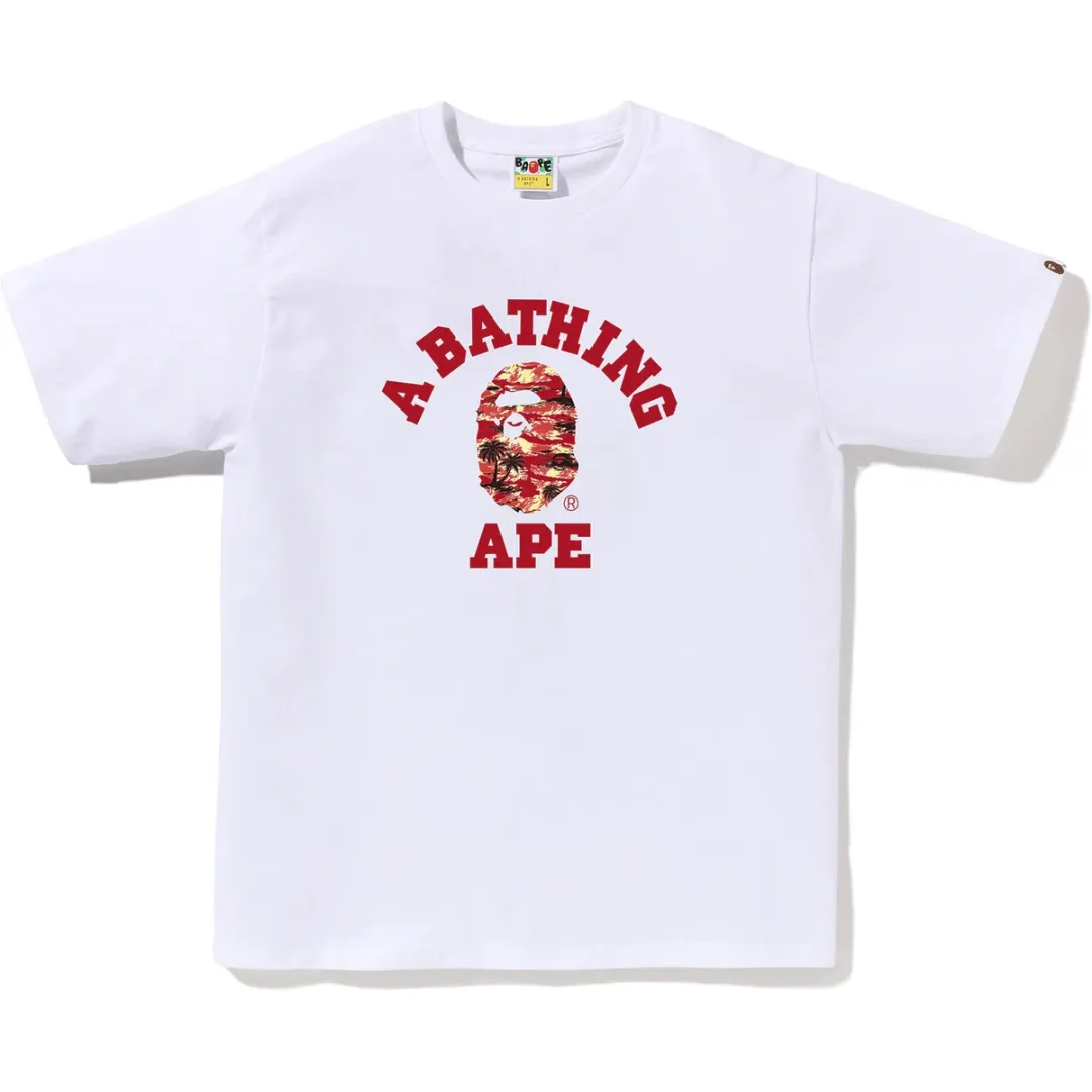 A Bathing Ape logo-printed t-shirt