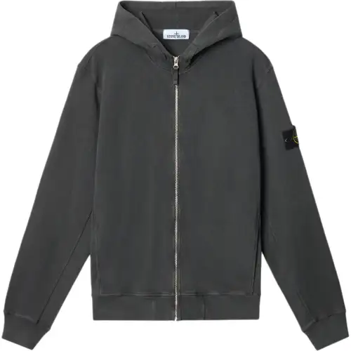 STONE ISLAND Zip Up Hooded Jacket