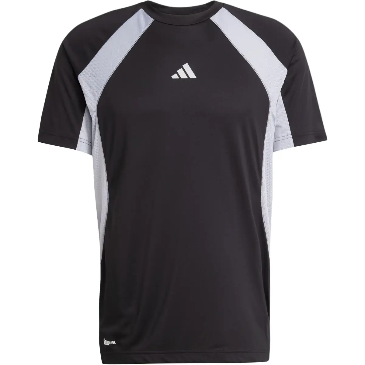 Adidas T Shirt Men's Black/Light Silver