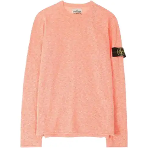 STONE ISLAND Knitwear Men's Ice Orange