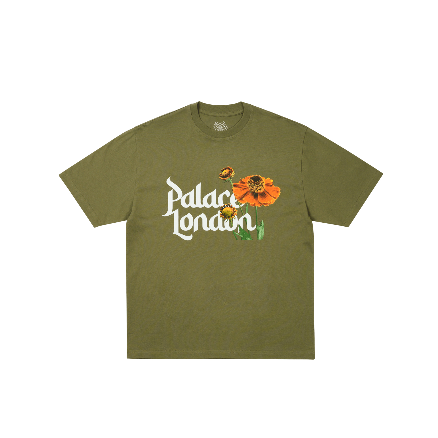 Футболка Palace SS25 FLOWER TYPE T-SHIRT (белая)