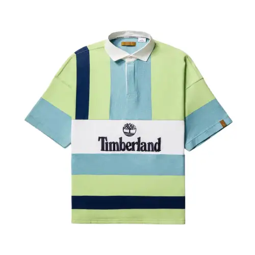 Timberland Tokyo Design Collective Polo Shirt Unisex Dark Green