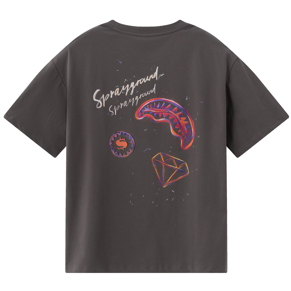 Футболка SPRAYGROUND Big Logo (черная)