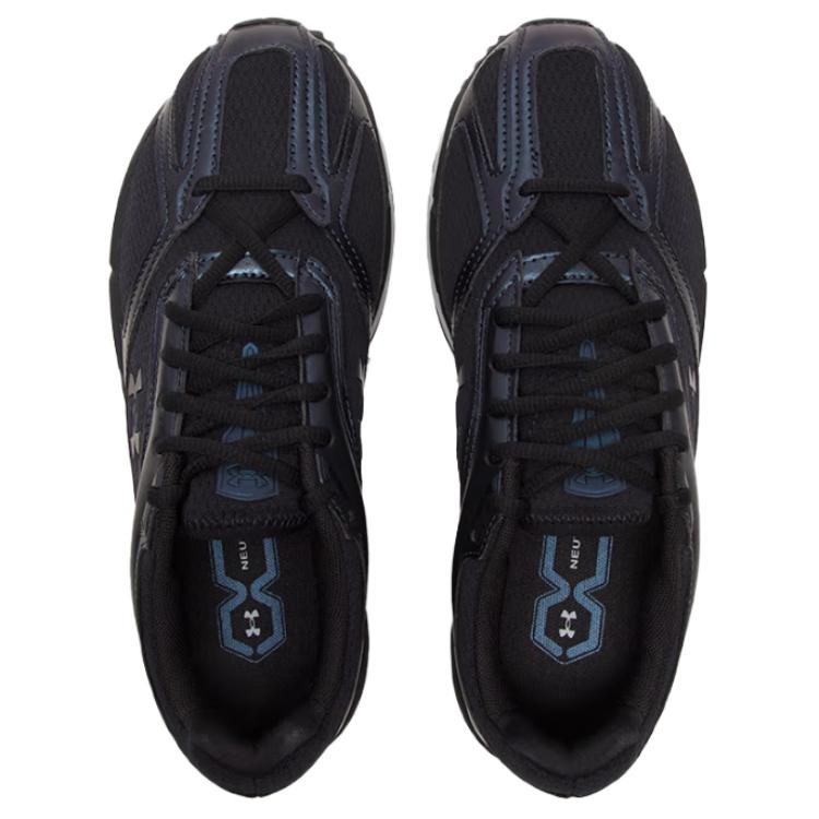 Under Armour HOVR Apparition Breathable Low Top Casual Running Shoes Unisex Black