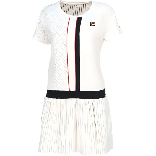 FILA Short Sleeved Dress Women's Ecru
