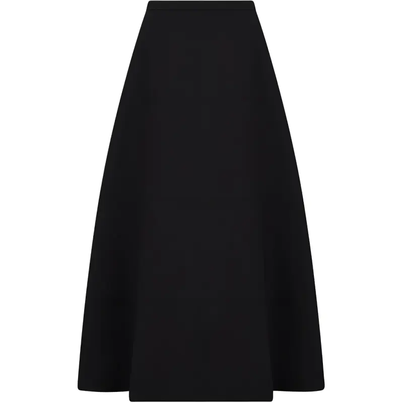 DIOR Casual Long Skirt Women's Black