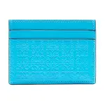 LOEWE Calfskin Card Holder Card Holder Women's Teal