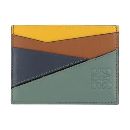 LOEWE Calfskin Wallet Men's Green
