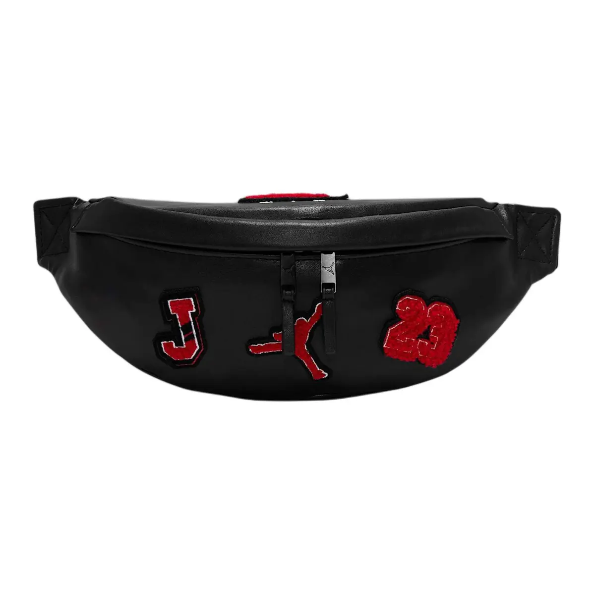 Jordan Artificial Leather Fanny Pack Unisex Black