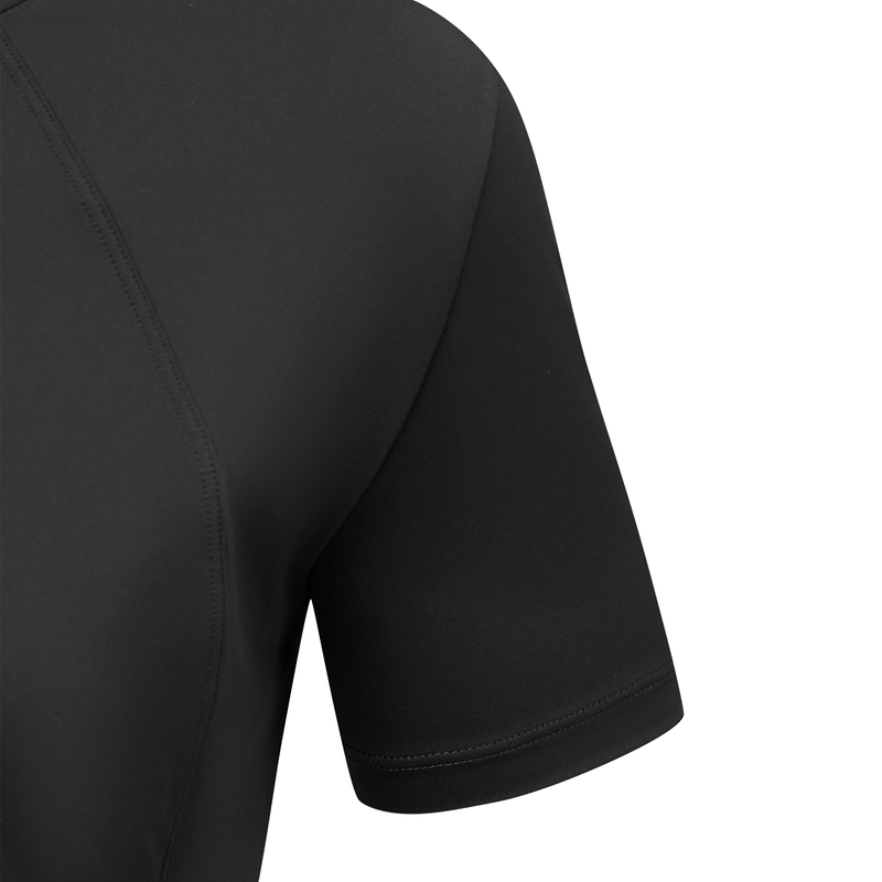 Skechers Comfortable Sports Collection T Shirt Women’s Carbon Black 0018