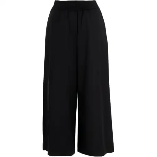 LOEWE Knitted Sweatpants Women's Black Moderate Other