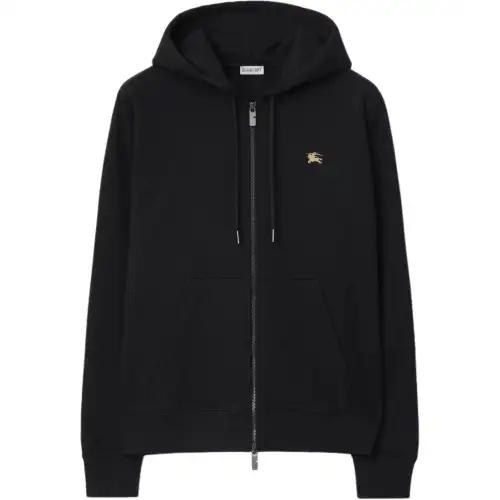 Burberry Knight-stamp cotton hoodie