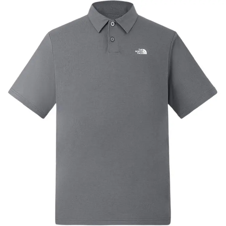 THE NORTH FACE SS25 Polo Shirt Men's Gray