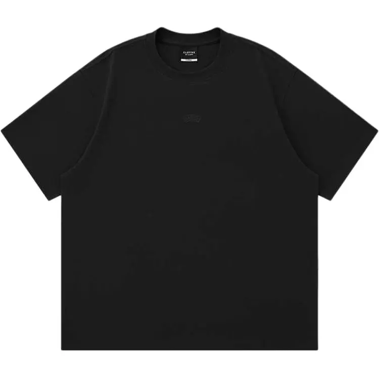 CLOT T Shirts Unisex Black Crew Neck Moderate Straight Fit