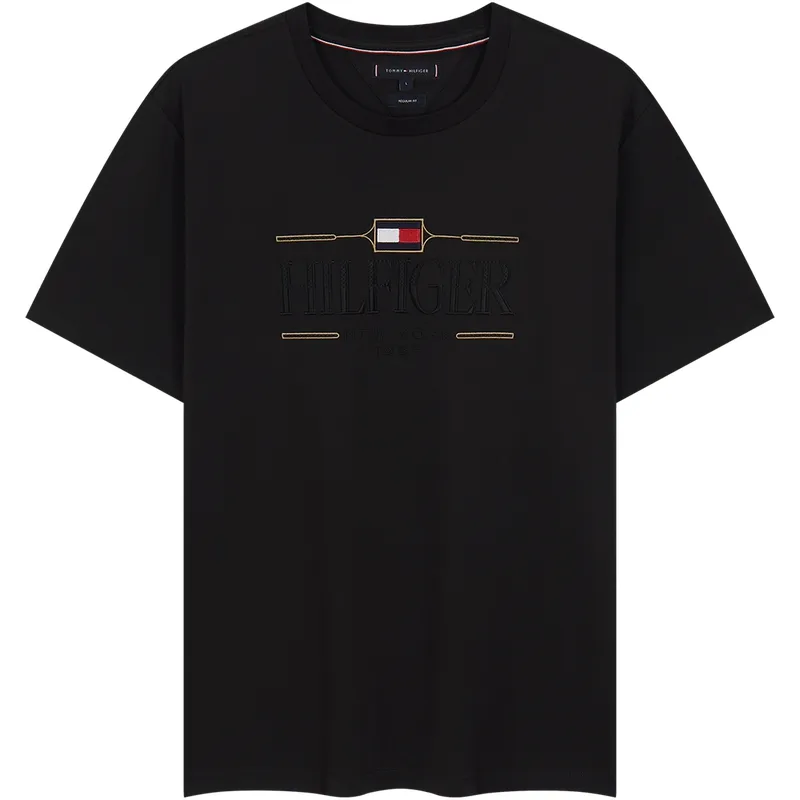 Tommy Hilfiger T-Shirts Men's Crew Neck Moderate