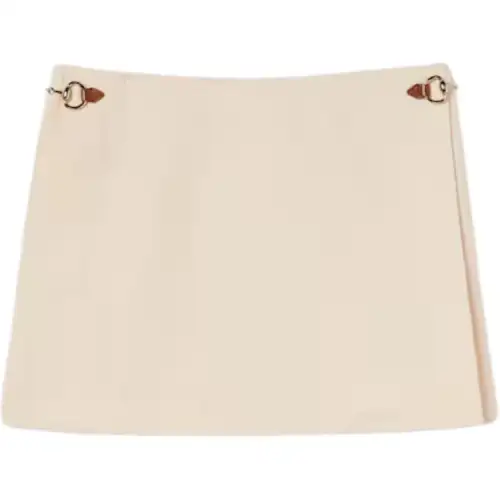 GUCCI SS25 Casual Short Skirts Women's Ivory