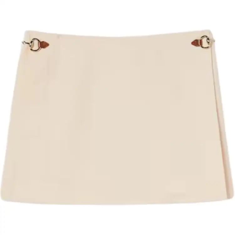 GUCCI SS25 Casual Short Skirts Women's Ivory