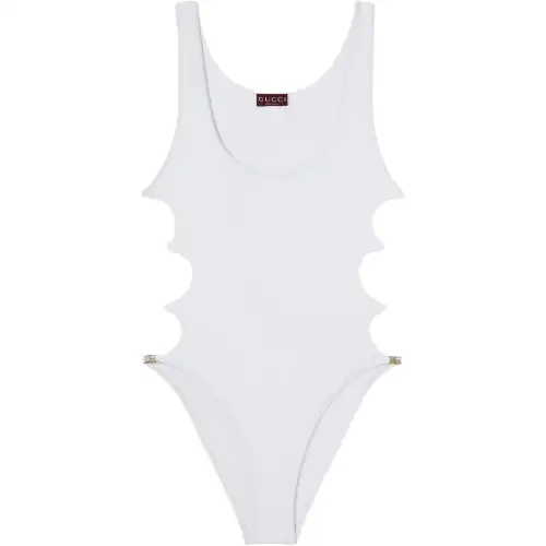 GUCCI Sparkling Stretch Jersey Swimsuit