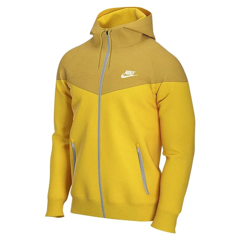 Nike Jackets Men's Yellow Hooded Moderate Other