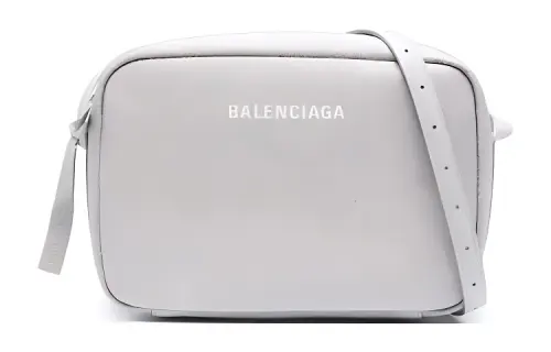 Balenciaga Everyday Nylon Camera Bag, Crossbody Bag, Shoulder Bag Women's Gray