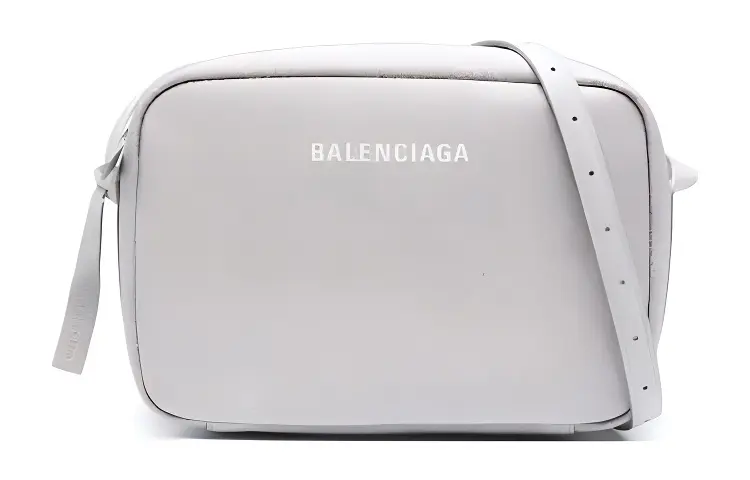 Balenciaga Everyday Nylon Camera Bag, Crossbody Bag, Shoulder Bag Women's Gray