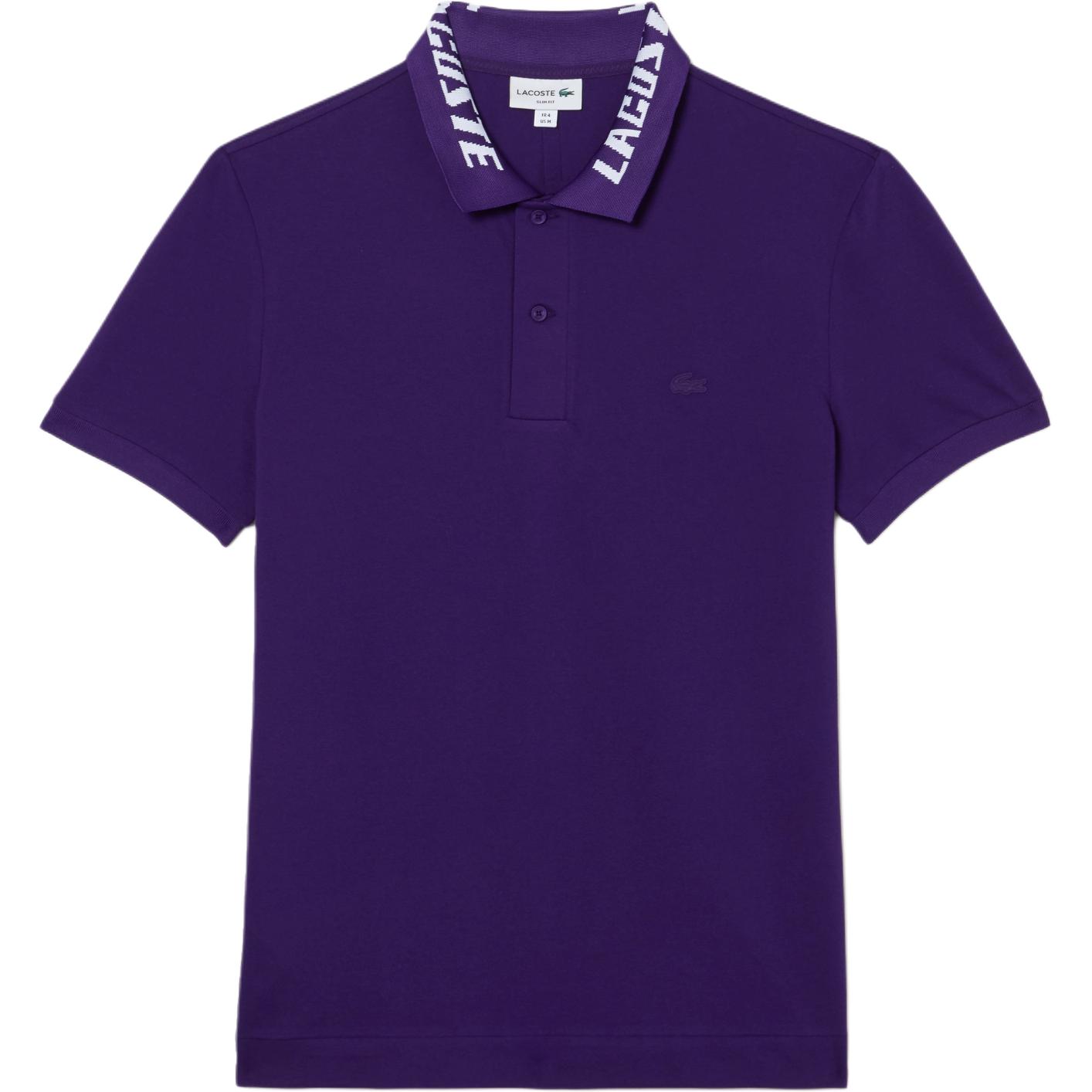 Мужская футболка LACOSTE LACOSTE PH9642-PFN (фиолетовая)