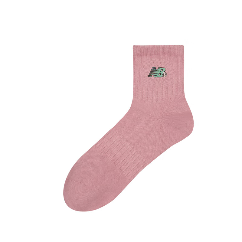 New Balance SS25 Crew Socks Unisex 1 Pack Pink