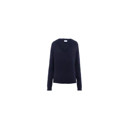 PRADA FW21 Fitted Sweater Women's Navy Blue