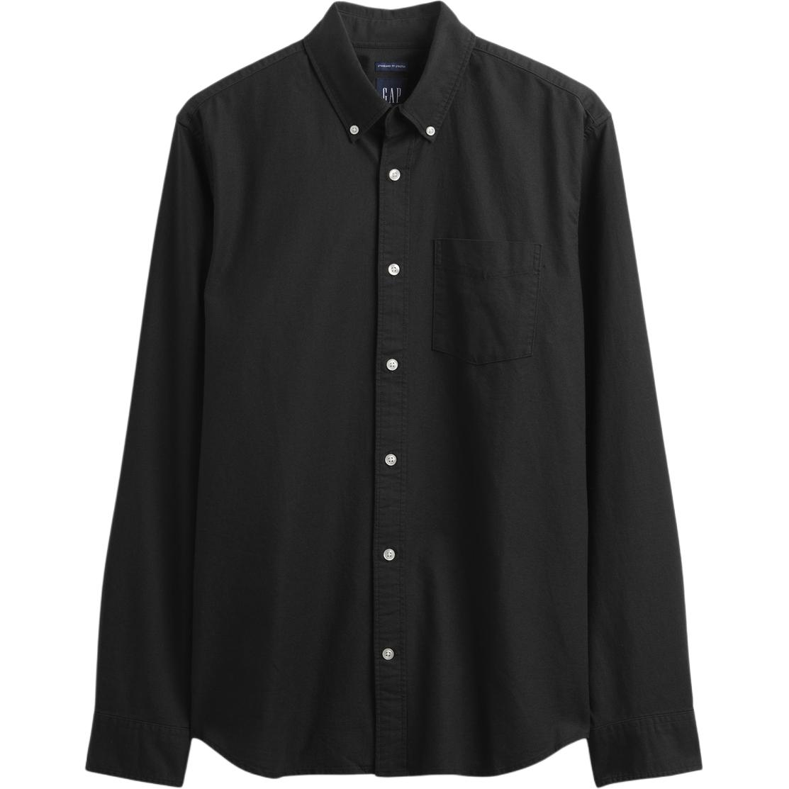 Мужская рубашка GAP Shirt (угольно-черная)