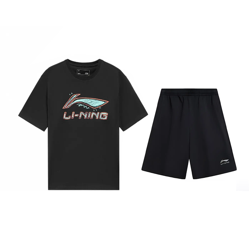 Li Ning Casual Sportswear Unisex Black