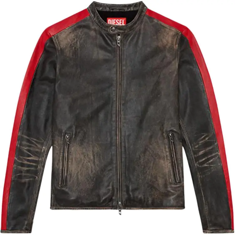 DIESEL Distressed Biker Jacket