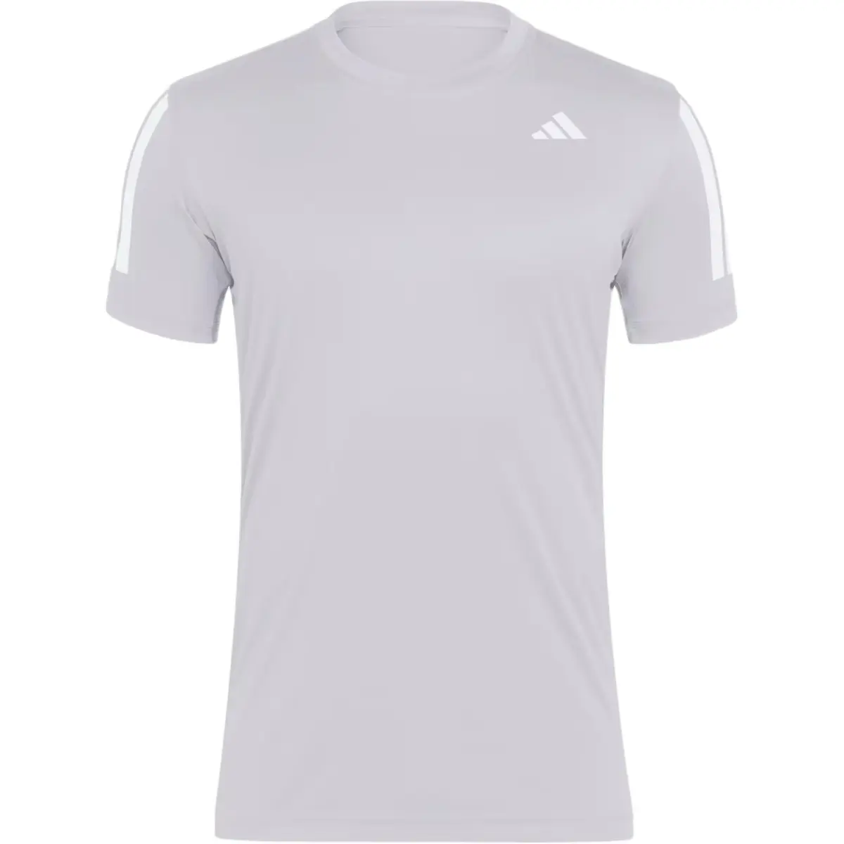 Adidas Tennis3 Stripes SS25 T Shirt Men's Honor Gray