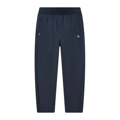FILA Knitted Sweatpants Men's Legend Blue