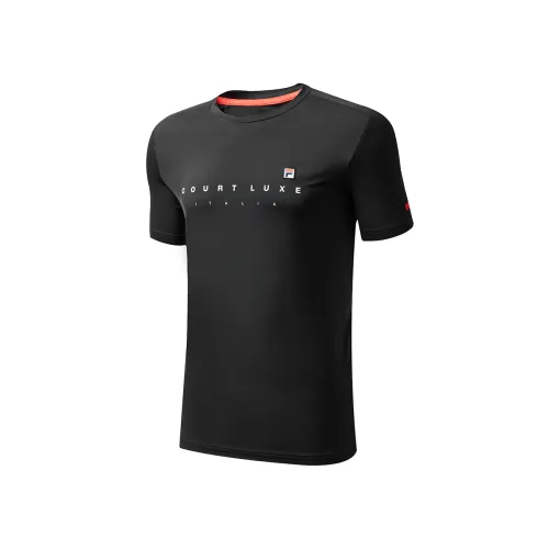FILA Athletics Tennis T Shirt Men's Black