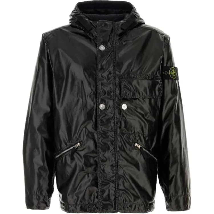 STONE ISLAND Jackets & Coats Men's Black