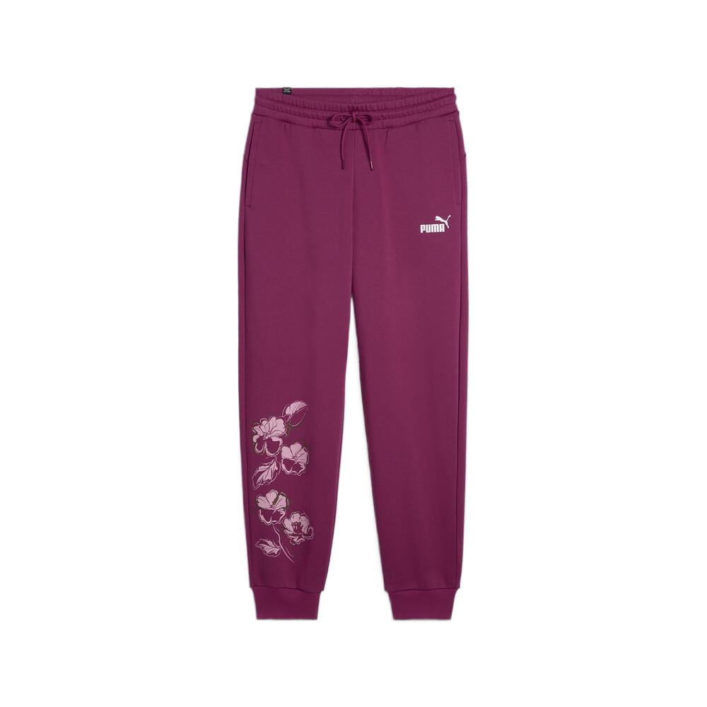 PUMA ESSENTIALS+FLORAL VIBES Casual Pants Women's Purple