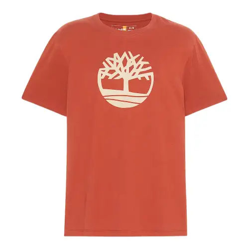 Timberland organic cotton logo-print T-shirt