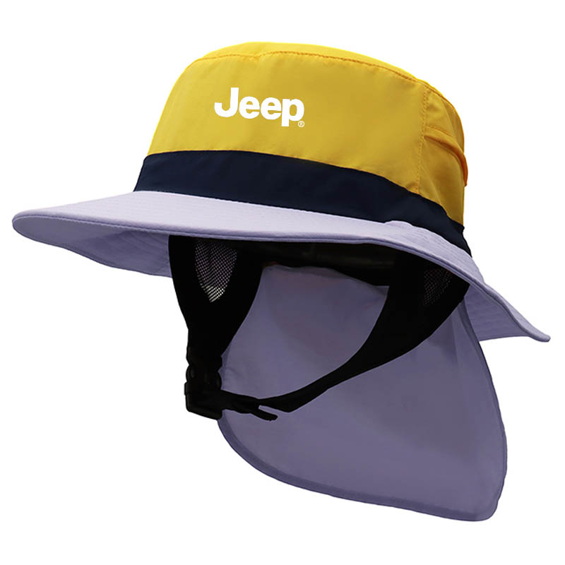 Панама Jeep С защитой шеи (оливковая)