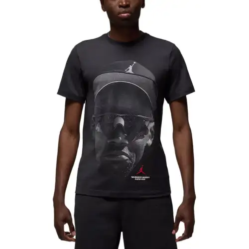Jordan SS25 T Shirt Men's Dark Black