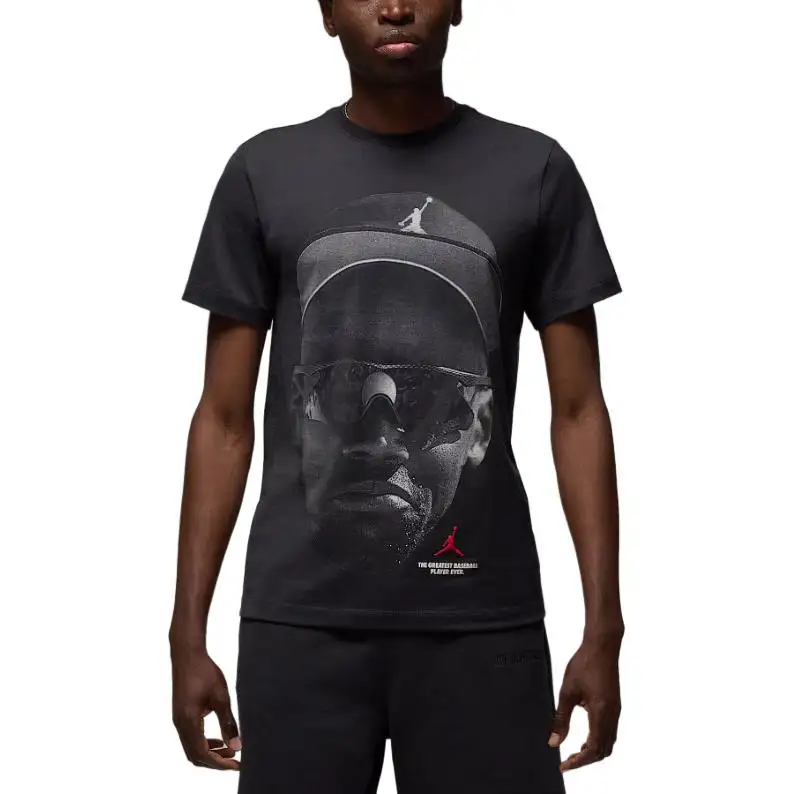 Jordan SS25 T Shirt Men's Dark Black