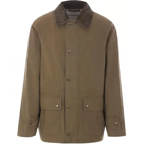 Burberry Long Sleeved Press Stud Jacket