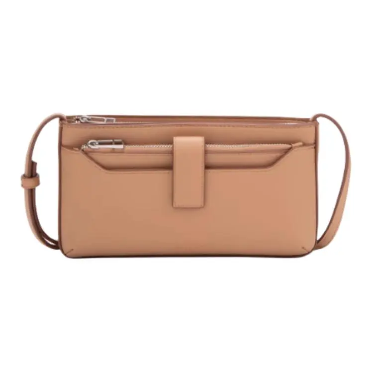 CALVIN KLEIN Synthetic Material Shoulder Bag Medium Women's Khaki