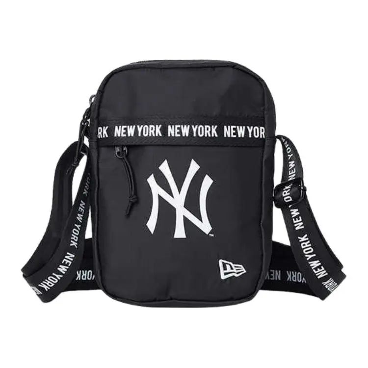 New Era Fabric Crossbody Bags Small Men's Black