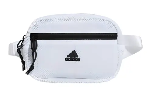 Adidas Athleisure Polyester Sling Bag Unisex White