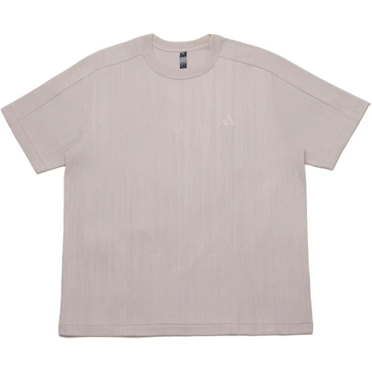 Adidas SS25 T Shirt Unisex Light Gray